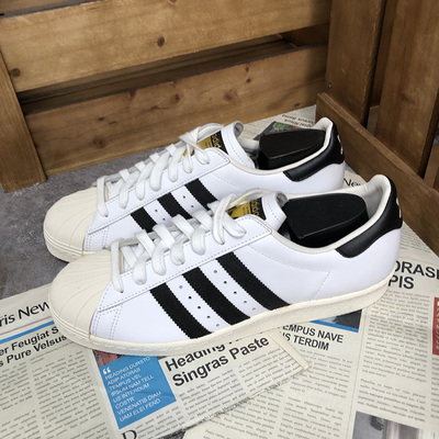 Adidas/阿迪达斯正品三叶草Superstar 80S男女贝壳头板鞋G61070
