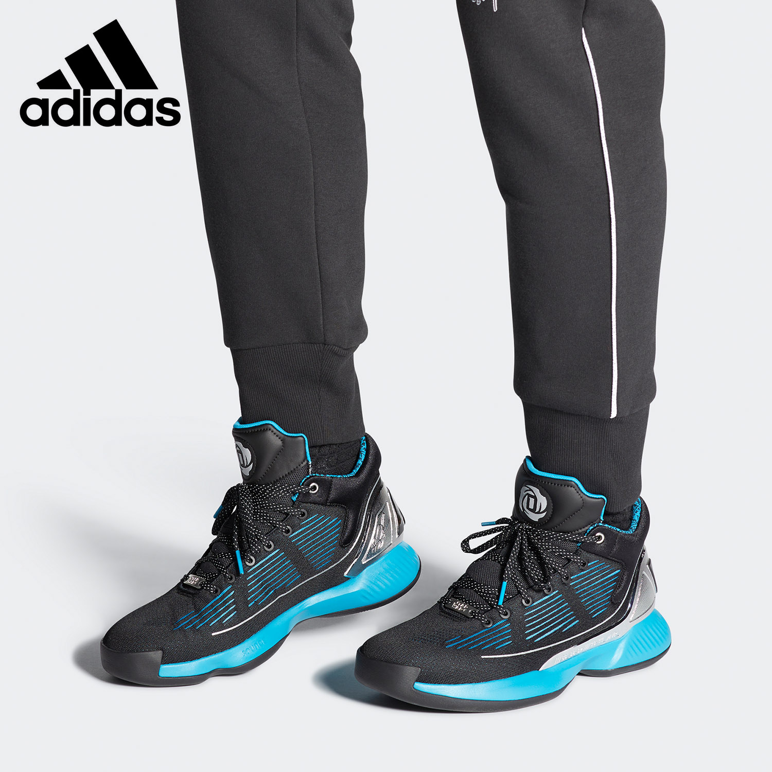 Adidas/阿迪达斯正品 男子ROSS场下休闲篮球鞋 EH2458