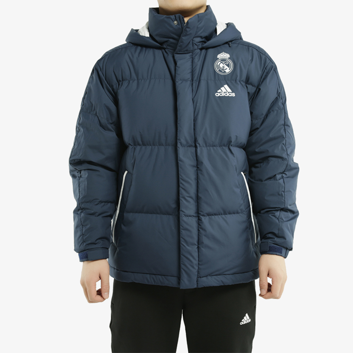 阿迪达斯短款保暖男子羽绒服正品