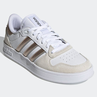 阿迪达斯正品 Adidas 低帮女子休闲运动鞋 PLUS新款 FY9655 BREAKNET