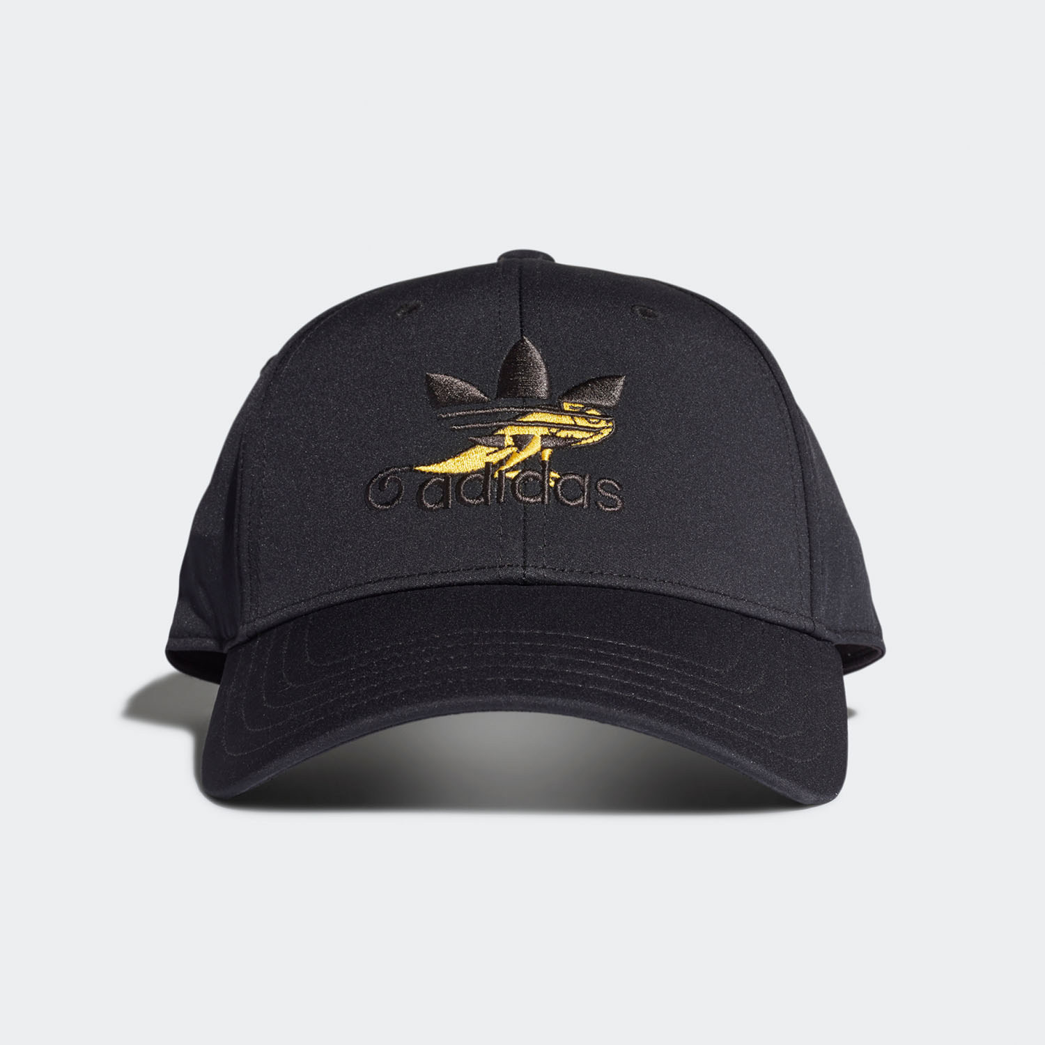 Adidas/阿迪达斯正品三叶草夏季刺绣变色龙LOGO运动鸭舌帽FM1667