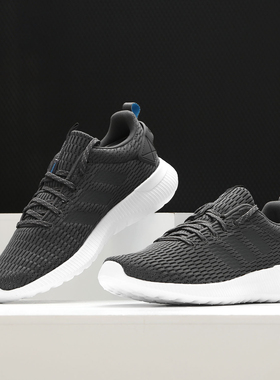 Adidas阿迪达斯正品 neo夏季网面透气新款男休闲运动跑步鞋F36750