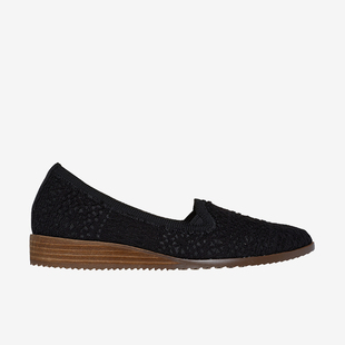 女士镂空平底一脚蹬休闲鞋 Skechers 新款 斯凯奇正品 夏季