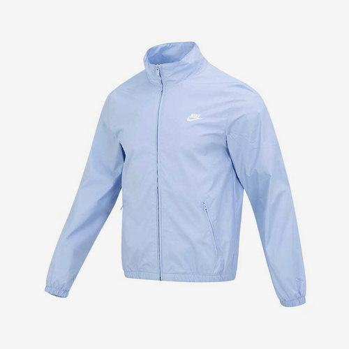 耐克立领男全长拉链开襟梭织夹克