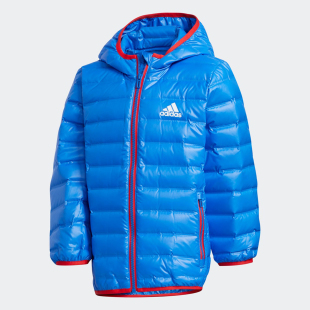 新款 冬季 小童运动休闲保暖羽绒服GC9258 阿迪达斯正品 Adidas