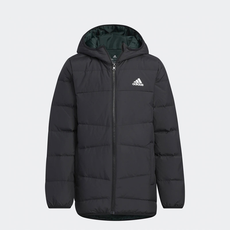 阿迪达斯大童运动保暖羽绒服外套