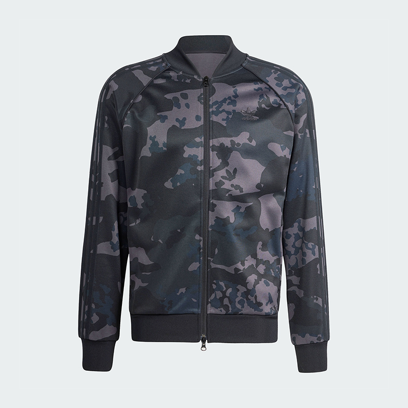 阿迪达斯男士印花运动夹克