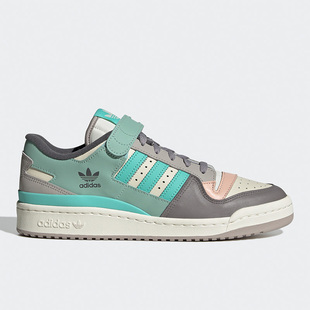 阿迪达斯正品 低帮男女板鞋 三叶草FORUM LOW经典 GX4574 Adidas