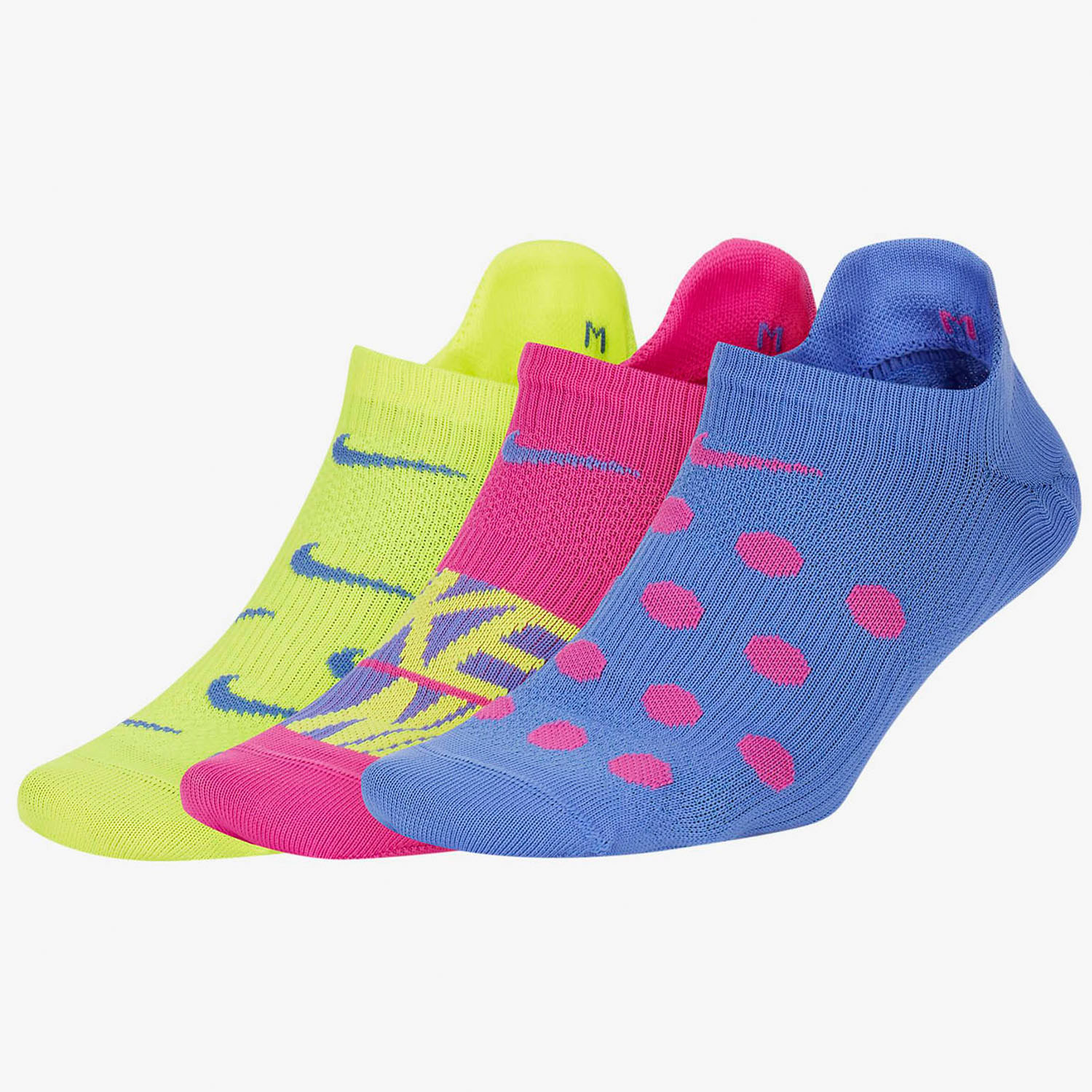 Nike/耐克正品夏季新品女袜运动训练休闲短袜三双装SK0042