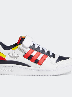 Adidas/阿迪达斯 正品三叶草FORUM LOW J大童休闲运动鞋H04423