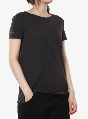 Adidas/阿迪达斯正品女子新款跑步圆领休闲运动服短袖T恤EI6380