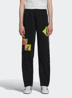 Adidas/阿迪达斯正品三叶草女JeremyScott联名印花长裤H53370