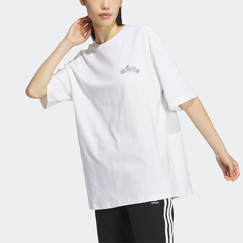 阿迪达斯女子运动短袖