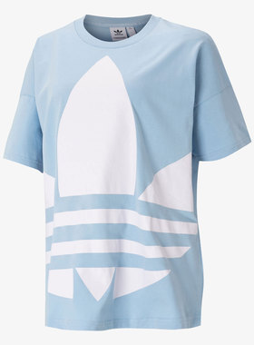 Adidas/阿迪达斯 正品三叶草 运动休闲圆领短袖T恤 GJ1011