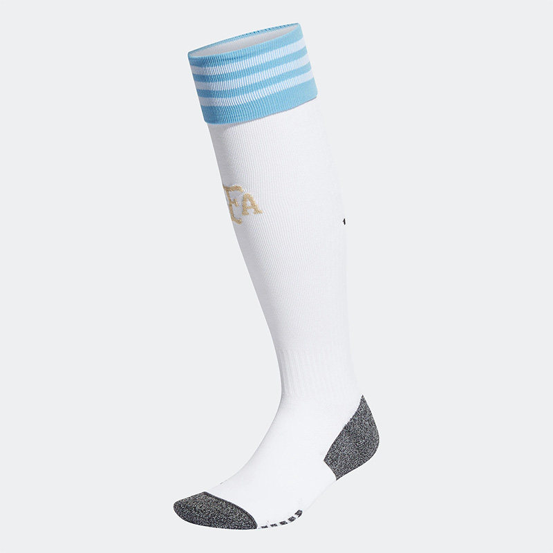 Adidas/阿迪达斯正品阿根廷主场男女同款足球袜一双装 HB9207