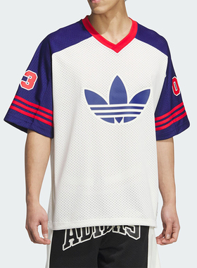 Adidas/阿迪达斯正品三叶草男女款篮球风运动短袖T恤JC6801