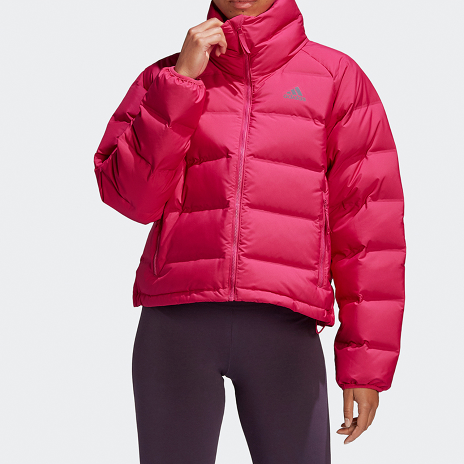 阿迪达斯女户外运动羽绒服