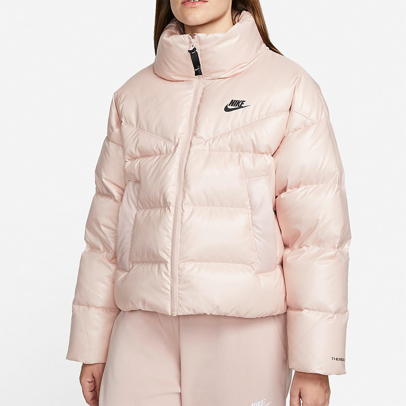 耐克正品女子运动保暖羽绒服