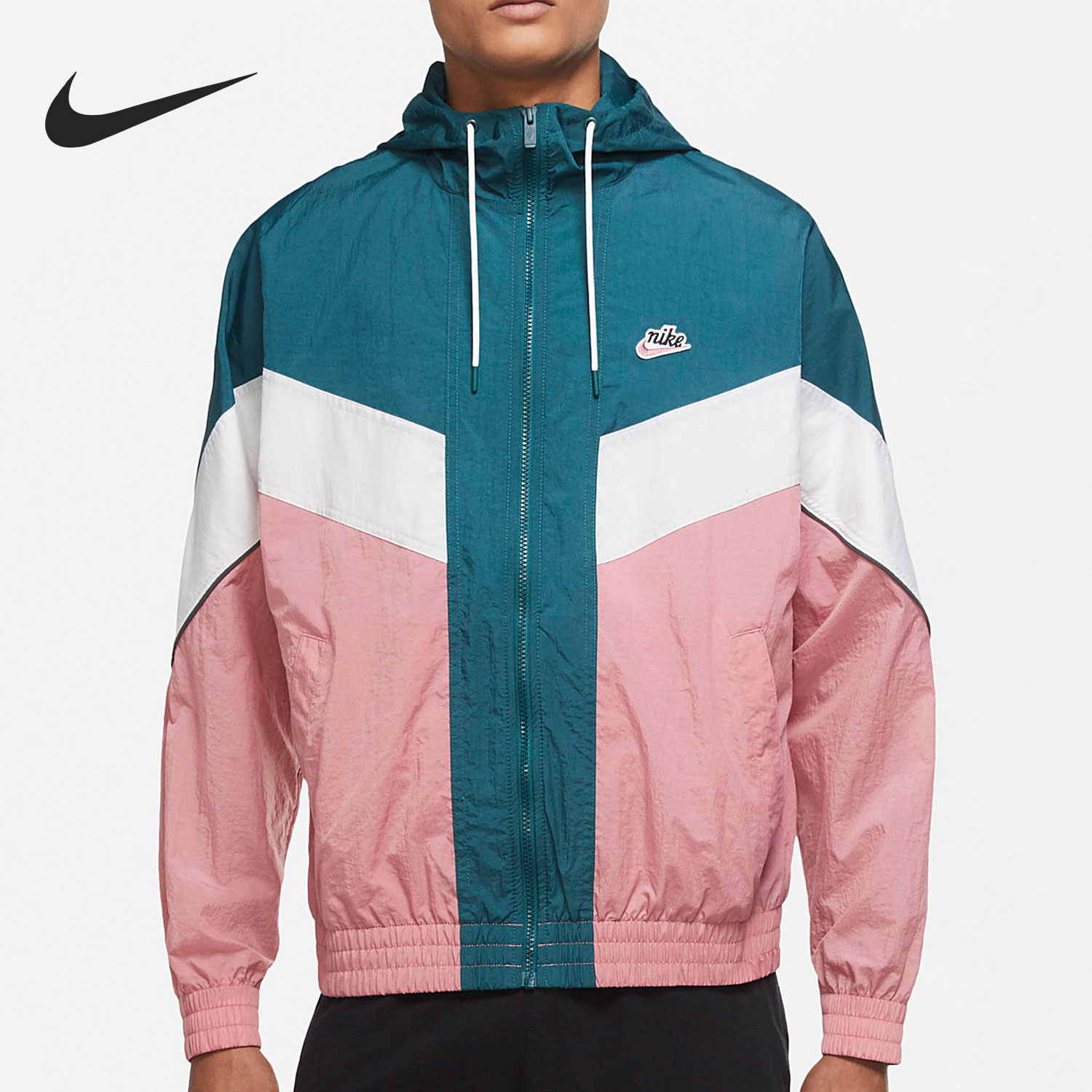 Nike/耐克正品冬季新款男子连帽经典夹克运动休闲外套DC0502