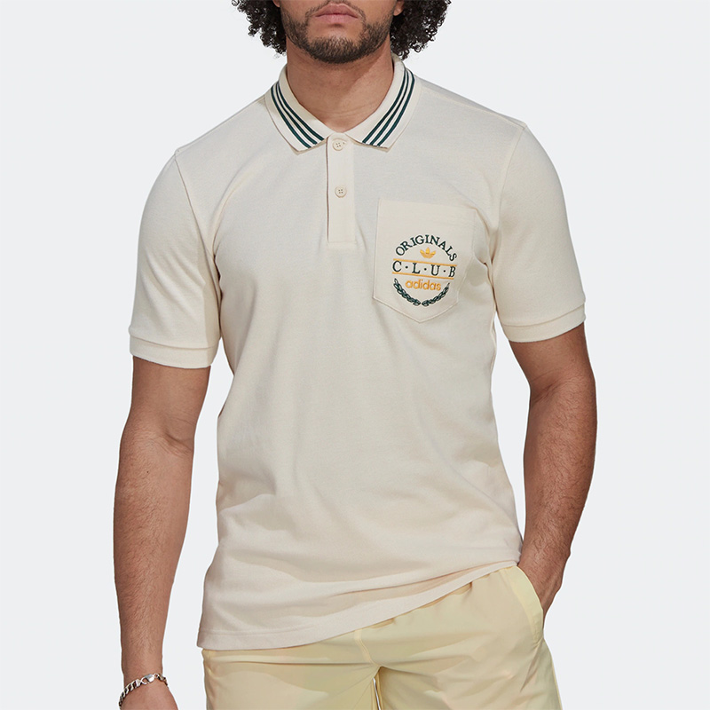 阿迪达斯运动Polo衫休闲