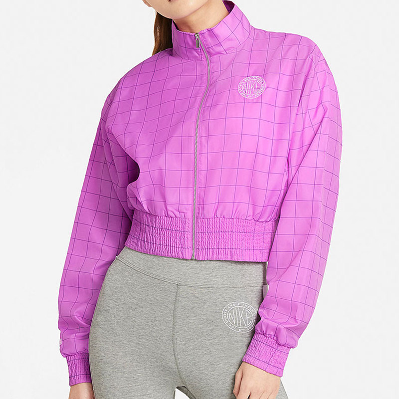 耐克休闲短款女子运动外套正品
