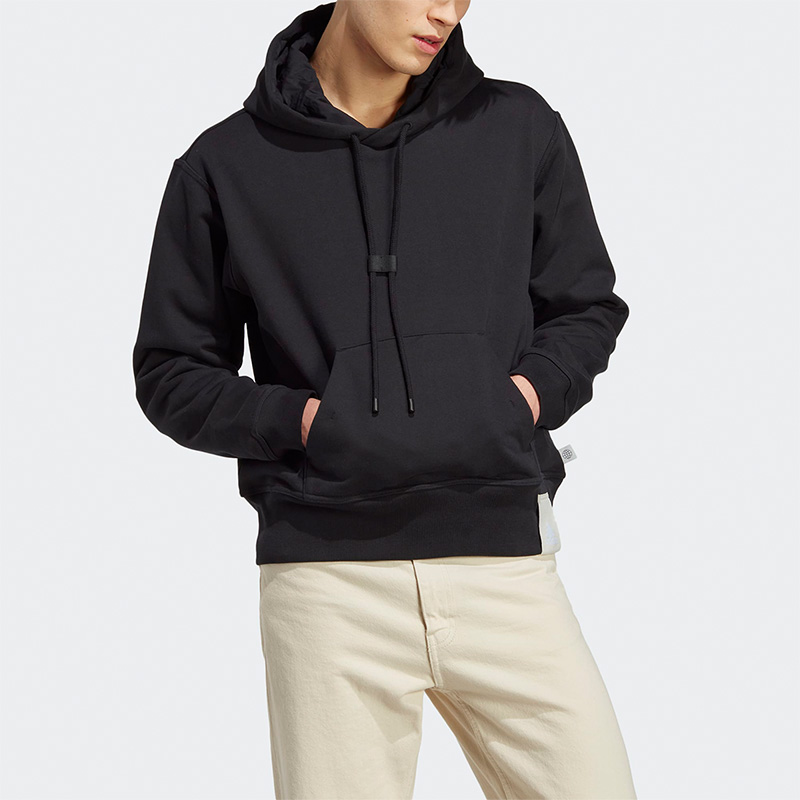 阿迪达斯男女同款休闲连帽卫衣