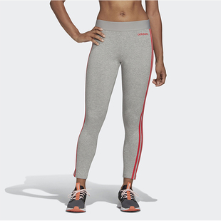 新款 Adidas 阿迪达斯正品 秋季 FM6702 女子休闲运动健身紧身长裤