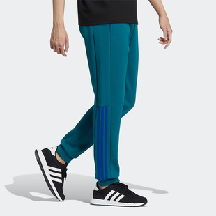 neo男子束脚条纹运动长裤 Adidas 新款 夏季 HC9668 阿迪达斯正品