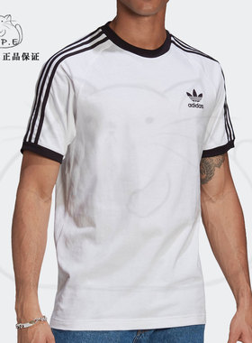 Adidas/阿迪达斯正品 三叶草夏季男子健身训练运动T恤GN3494