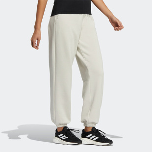 Adidas 秋季 女子加绒束脚宽松运动休闲裤 IB2717 阿迪达斯正品