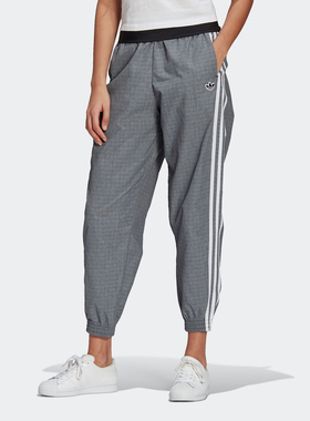 Adidas/阿迪达斯正品三叶草TRACKPANTS 女子运动宽松长裤 GM5365