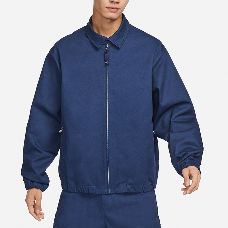 Nike/耐克正品新款男女运动透气休闲翻领夹克外套FQ0407-410