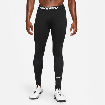 耐克男子训练健身紧身运动长裤