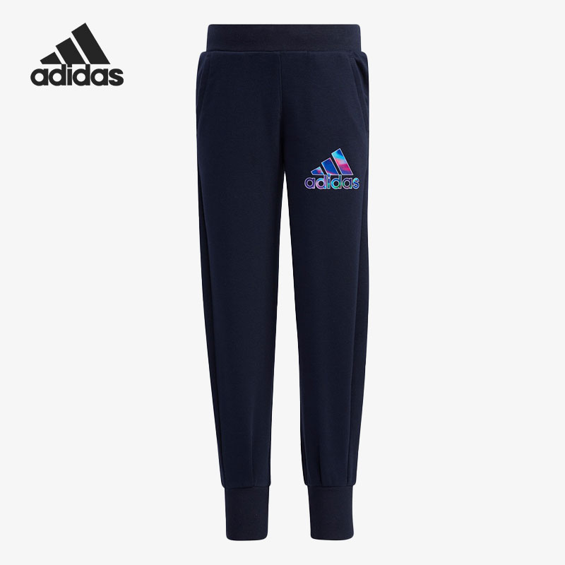 宽松针织长裤Adidas/阿迪达斯