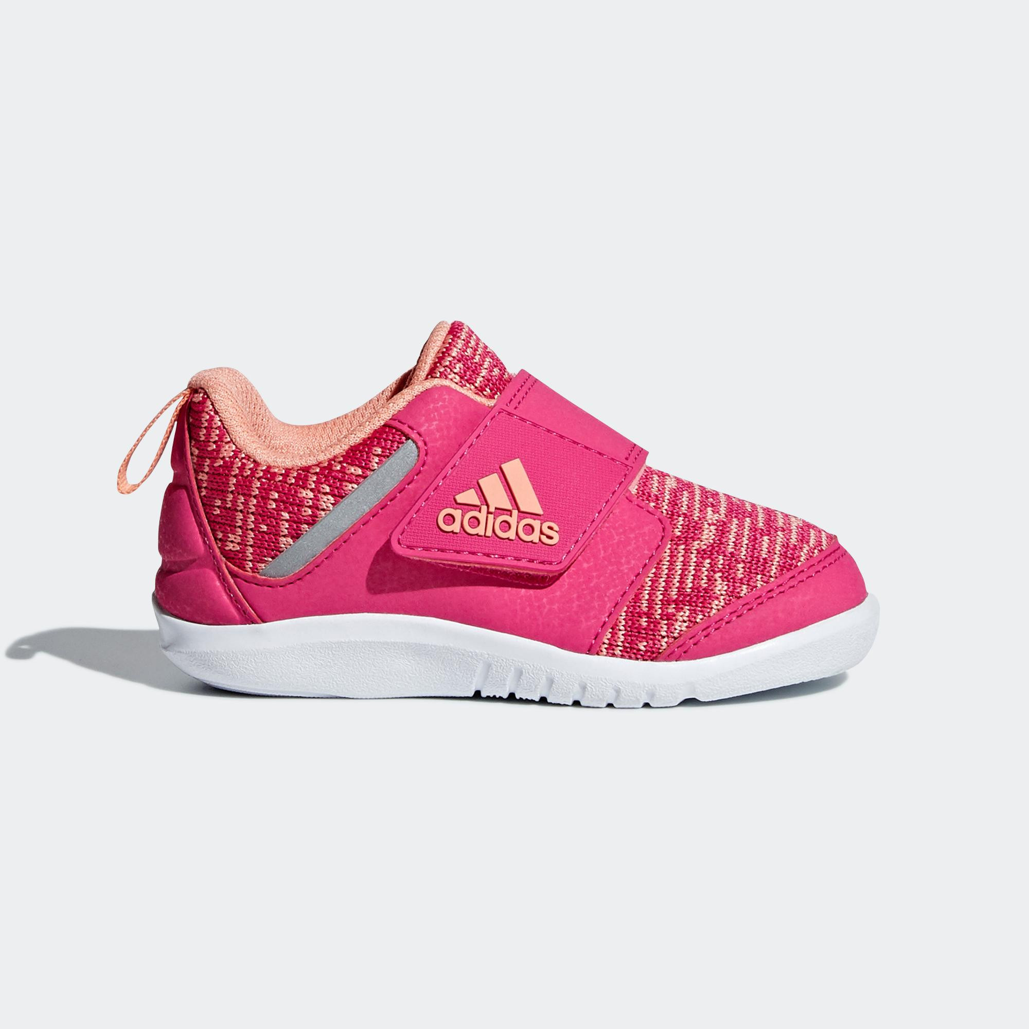 Adidas/阿迪达斯正品小童2018婴童鞋秋季婴童休闲运动童鞋AH2382