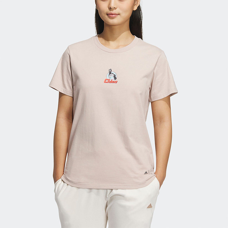 Adidas/阿迪达斯女子运动短袖