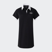 女士短袖 新款 POLO领连衣裙JD1154 阿迪达斯正品 Adidas