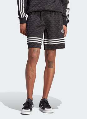 Adidas/阿迪达斯正品三叶草夏季男子宽松透气运动短裤IP6973