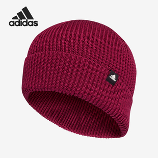 阿迪达斯正品 Adidas 男女保暖翻折帽沿训练运动针织帽FT8839