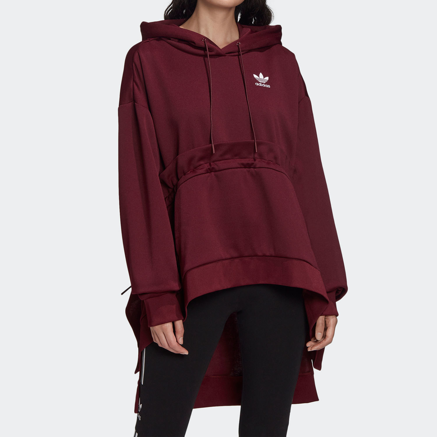 阿迪达斯休闲连帽运动套头衫卫衣