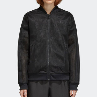 三叶草时尚 正品 运动女子拉链夹克外套CV5798 阿迪达斯 Adidas