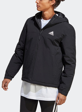 Adidas/阿迪达斯正品春季新款男子休闲运动连帽外套HT8715