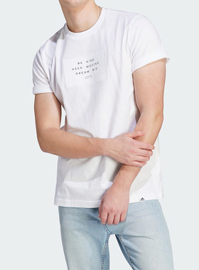 Adidas/阿迪达斯正品新款男子运动圆领短袖T恤II3489