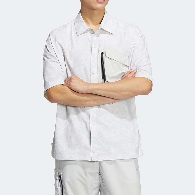 Adidas/阿迪达斯男子短袖衬衫