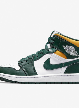 Nike/耐克正品AIR JORDAN 1 MID男子休闲复古运动板鞋 554724-371