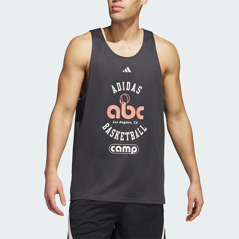 Adidas/阿迪达斯正品夏季男子新款双面穿篮球运动背心IL9792