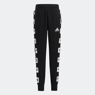 Adidas 新款 男女小童运动休闲舒适长裤 HM5198 阿迪达斯正品