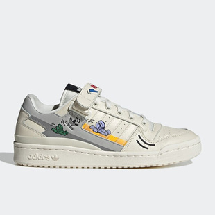 Adidas 阿迪达斯正品 三叶草FORUM GX2181 LOW男女运动低帮板鞋