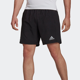 Adidas 夏季 男子运动休闲透气梭织五分裤 H58586 阿迪达斯正品