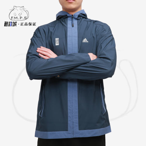 男子休闲运动型格夹克外套
